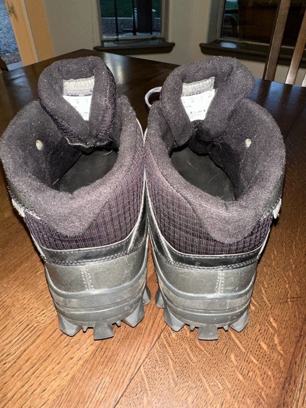 Merrell Black and Gray Men Hiking Trail Boots size 11.5 - Picture 4 of 8